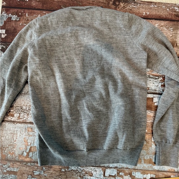 Vince Men's Crewneck Sweater in Heather Gray - Picture 7 of 11